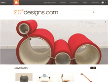 Tablet Screenshot of 20thdesigns.com